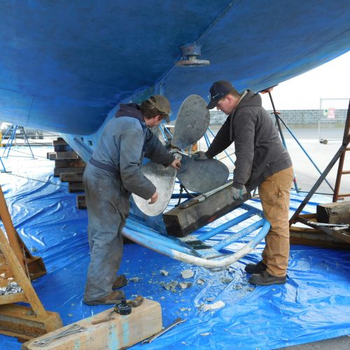 Marine Tech's pulling prop